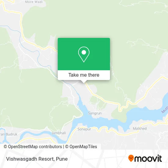 Vishwasgadh Resort map