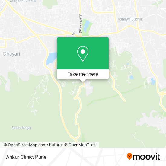 Ankur Clinic map