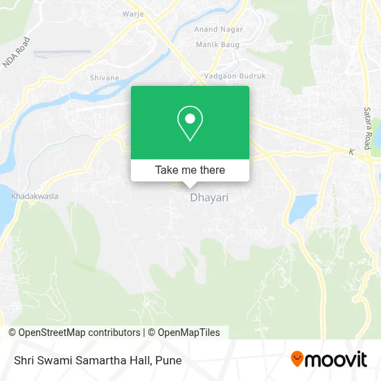 Shri Swami Samartha Hall map