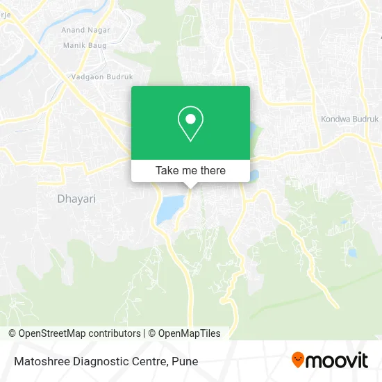 Matoshree Diagnostic Centre map