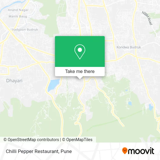 Chilli Pepper Restaurant map