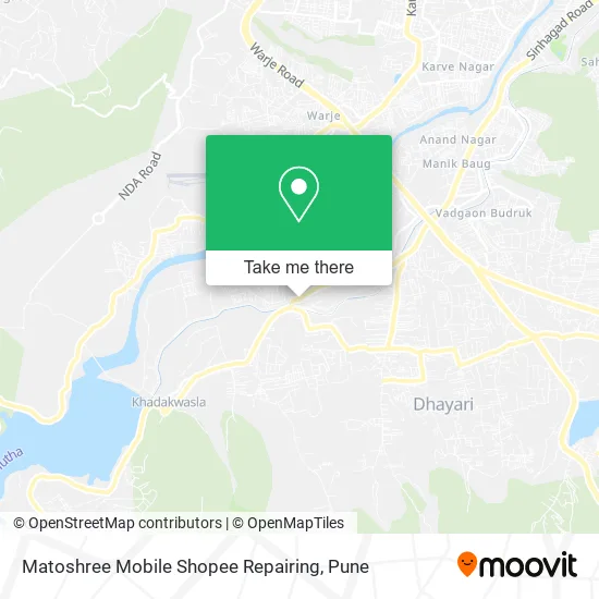 Matoshree Mobile Shopee Repairing map