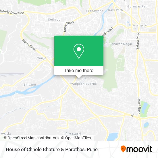 House of Chhole Bhature & Parathas map