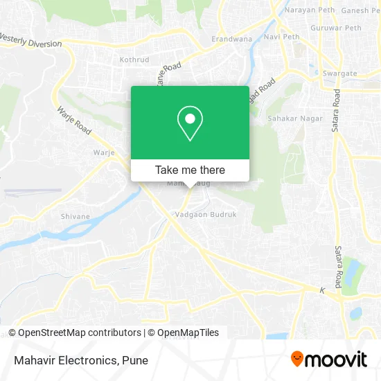 Mahavir Electronics map