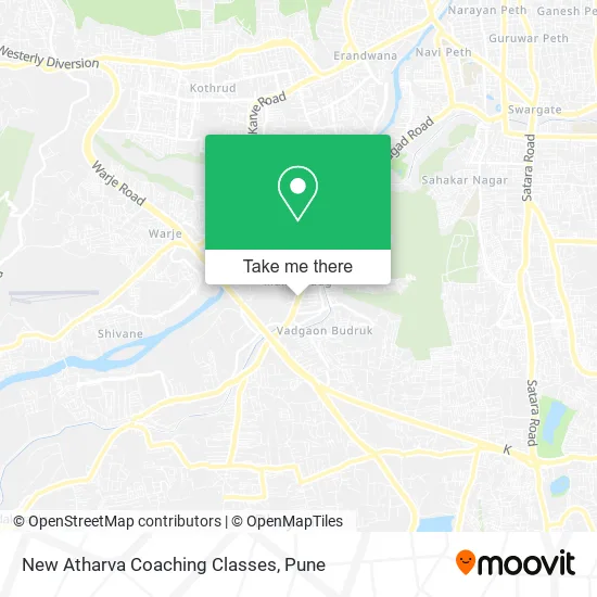 New Atharva Coaching Classes map