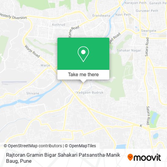 Rajtoran Gramin Bigar Sahakari Patsanstha-Manik Baug map