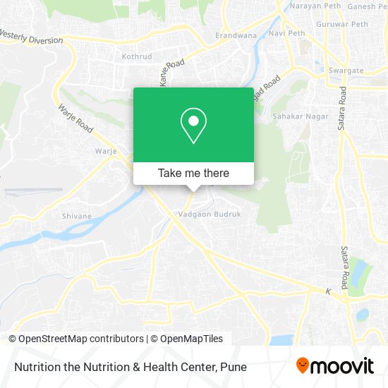 Nutrition the Nutrition & Health Center map