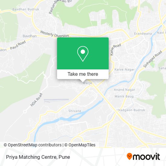 Priya Matching Centre map