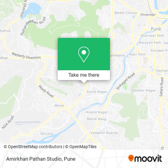 Amirkhan Pathan Studio map