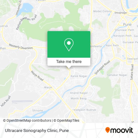 Ultracare Sonography Clinic map