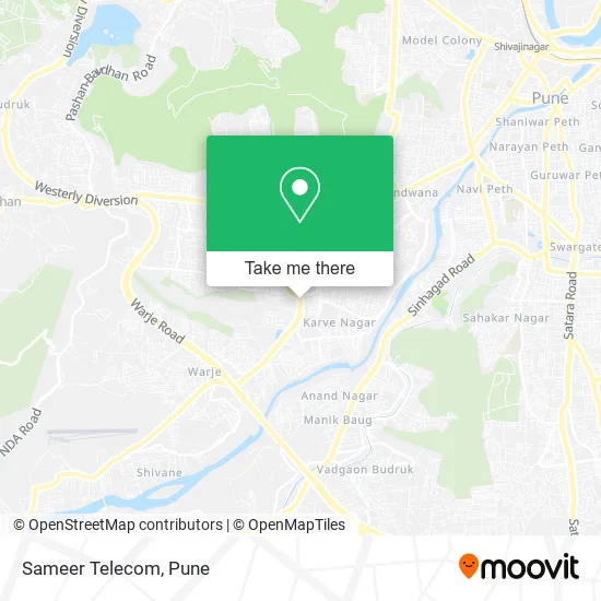 Sameer Telecom map