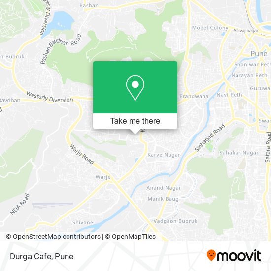 Durga Cafe map