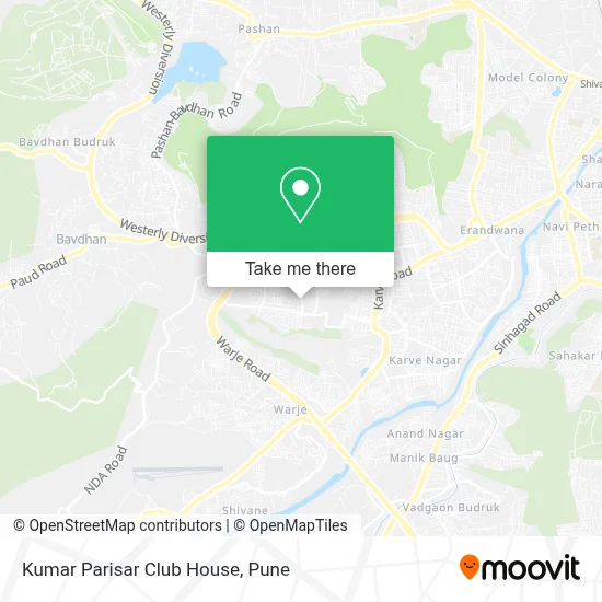 Kumar Parisar Club House map