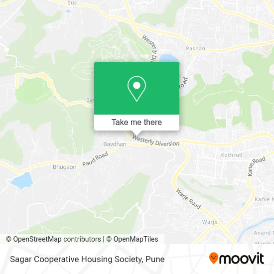 Sagar Co-Operative Housing Society map