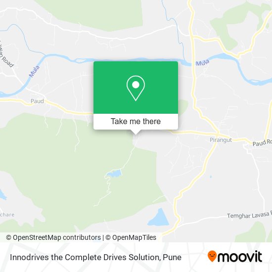 Innodrives the Complete Drives Solution map
