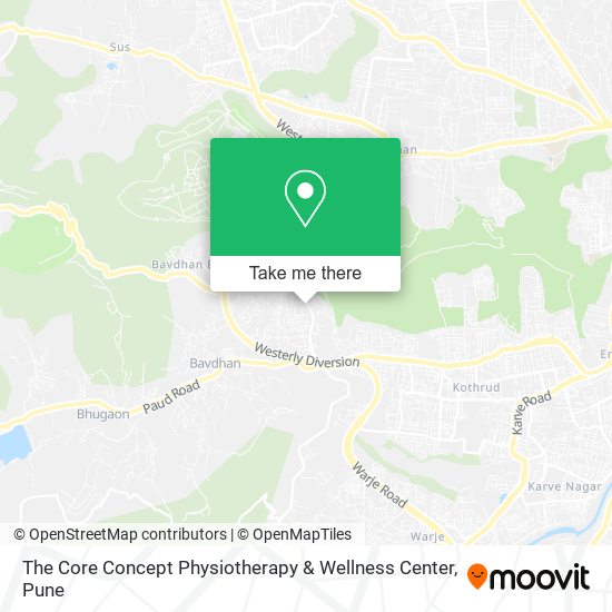 The Core Concept Physiotherapy & Wellness Center map