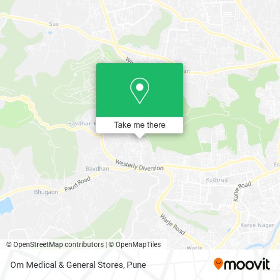 Om Medical & General Stores map