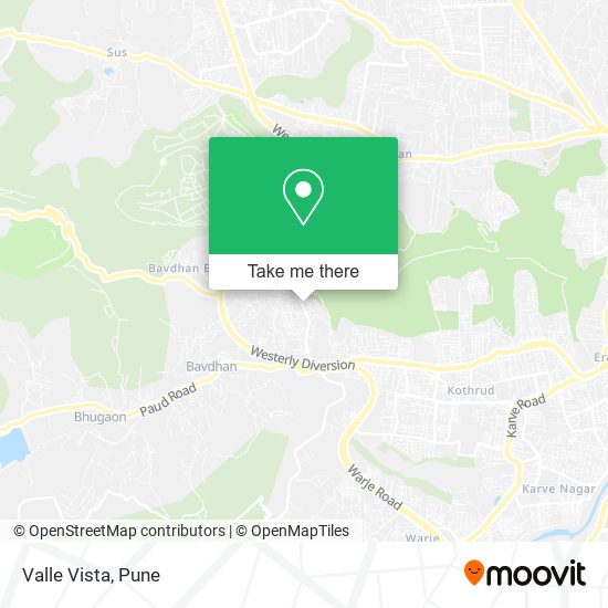 Valle Vista map