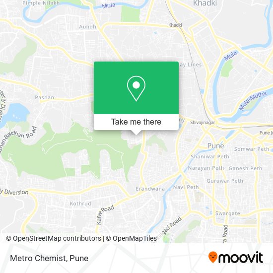 Metro Chemist map