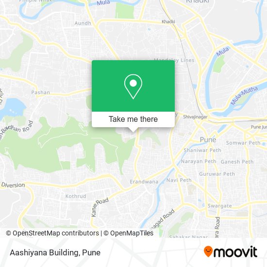 Aashiyana Building map