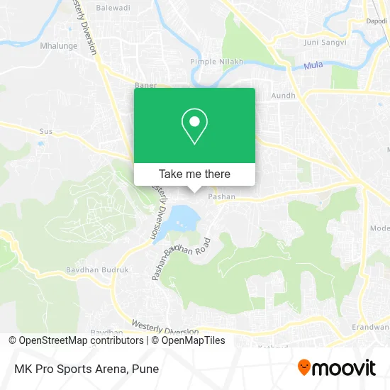 MK Pro Sports Arena map