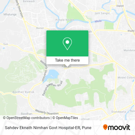 Sahdev Eknath Nimhan Govt Hospital-ER map