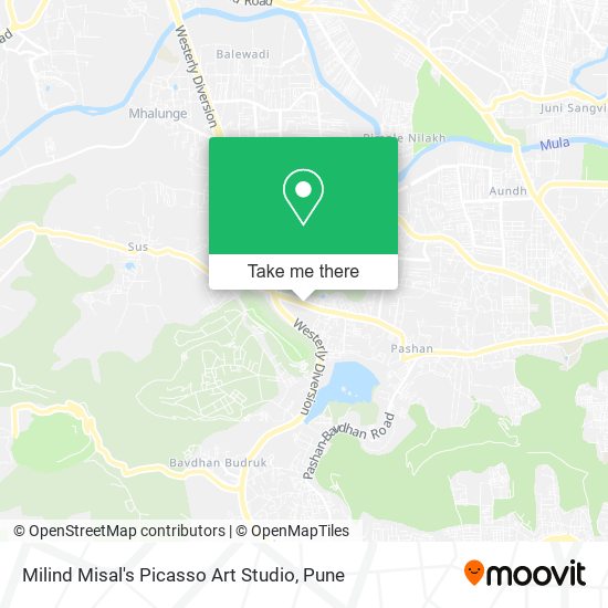 Milind Misal's Picasso Art Studio map