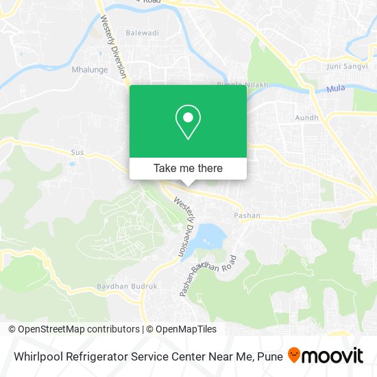 Whirlpool Refrigerator Service Center Near Me map