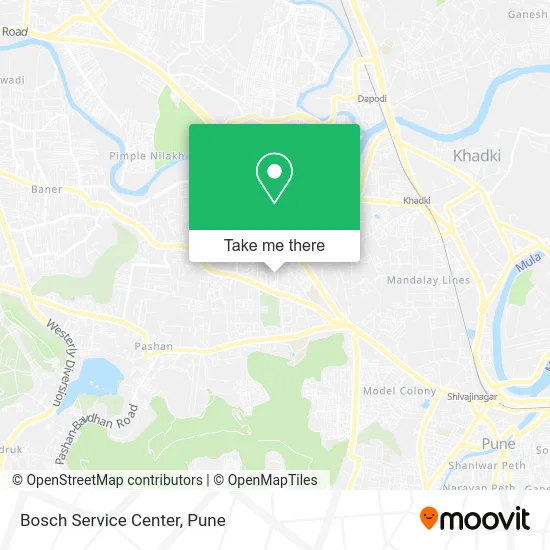 Bosch Service Center map