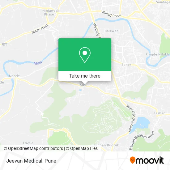 Jeevan Medical map