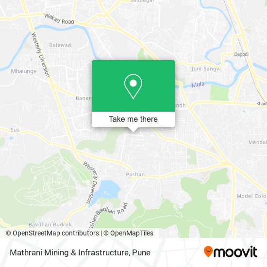 Mathrani Mining & Infrastructure map