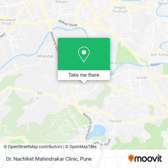 Dr. Nachiket Mahindrakar Clinic map