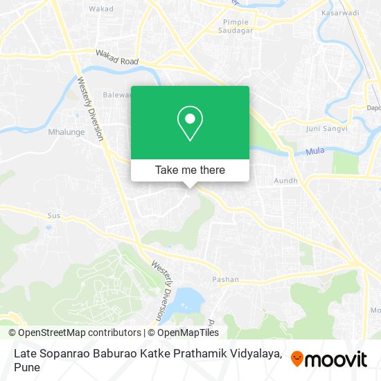 Late Sopanrao Baburao Katke Prathamik Vidyalaya map