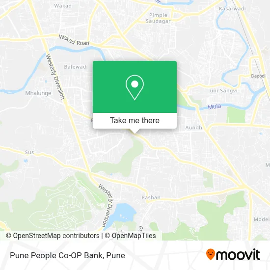 Pune People Co-OP Bank map
