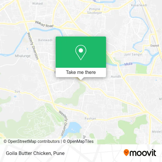 Goila Butter Chicken map