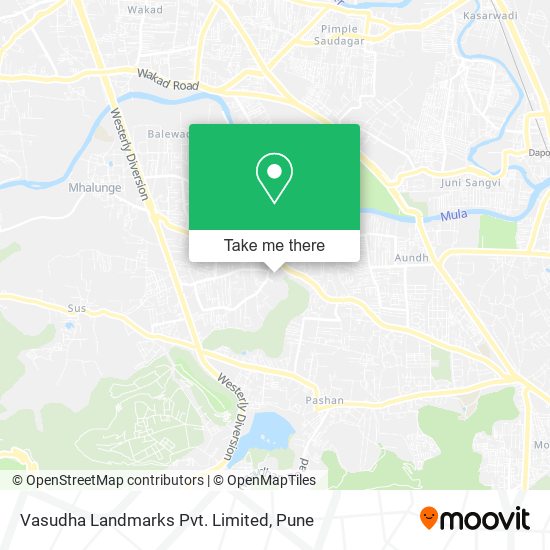 Vasudha Landmarks Pvt. Limited map