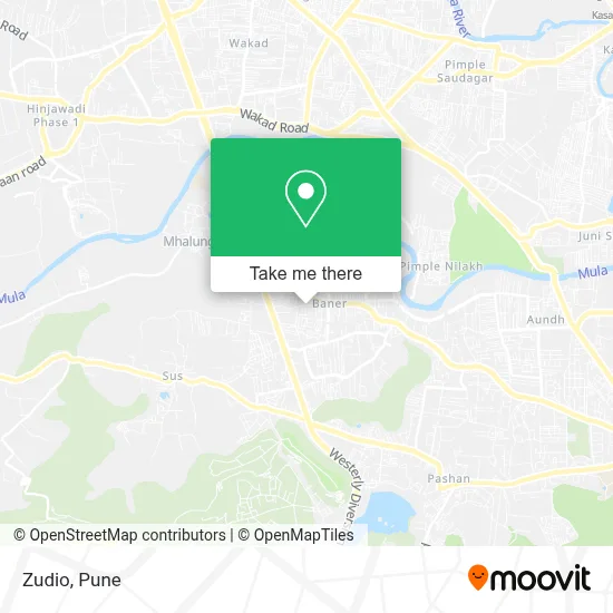 Zudio map