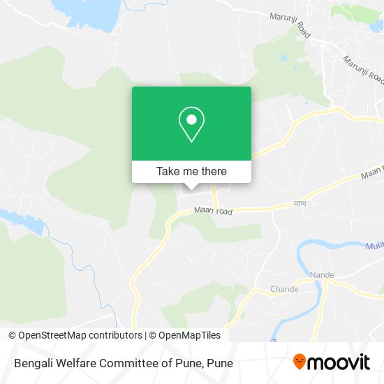 Bengali Welfare Committee of Pune map