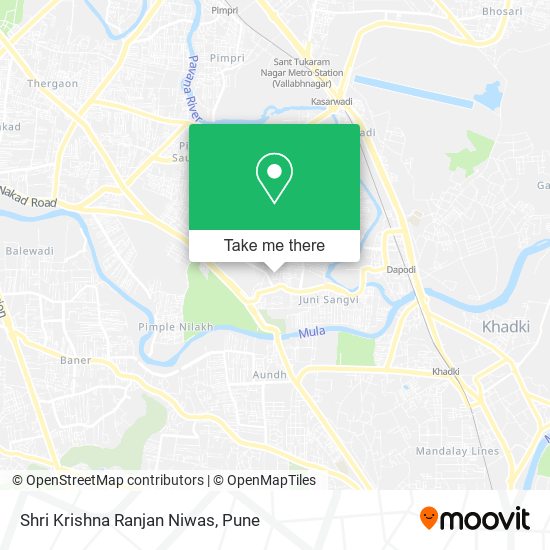 Shri Krishna Ranjan Niwas map