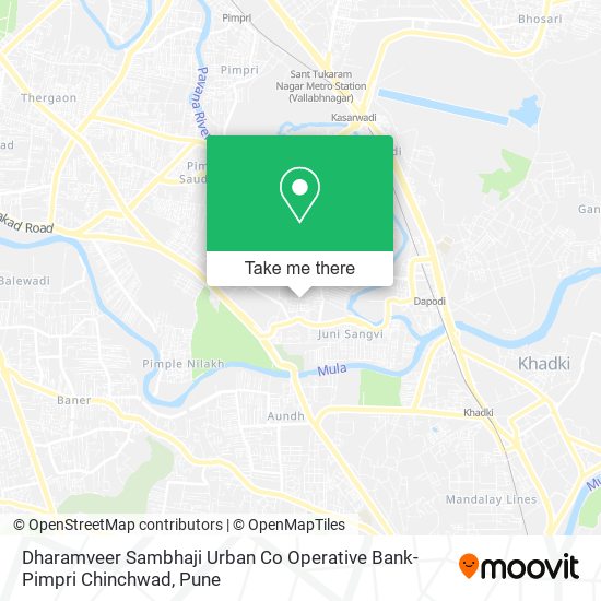 Dharamveer Sambhaji Urban Co Operative Bank-Pimpri Chinchwad map