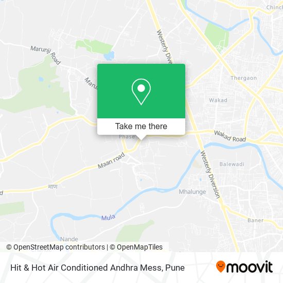 Hit & Hot Air Conditioned Andhra Mess map