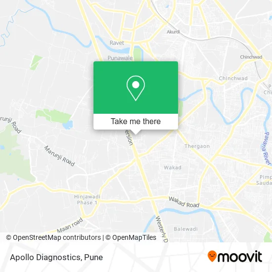 Apollo Diagnostics map