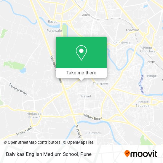 Balvikas English Medium School map