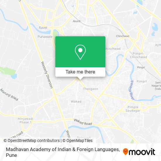 Madhavan Academy of Indian & Foreign Languages map