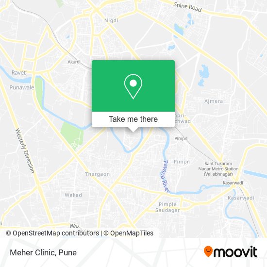 Meher Clinic map