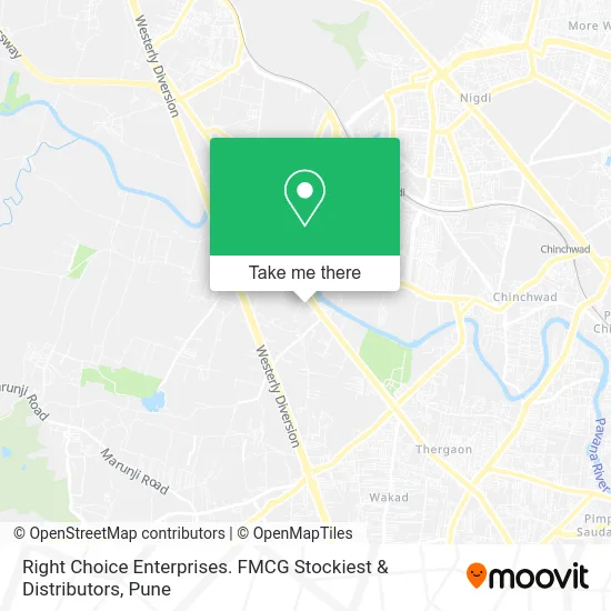 Right Choice Enterprises. FMCG Stockiest & Distributors map