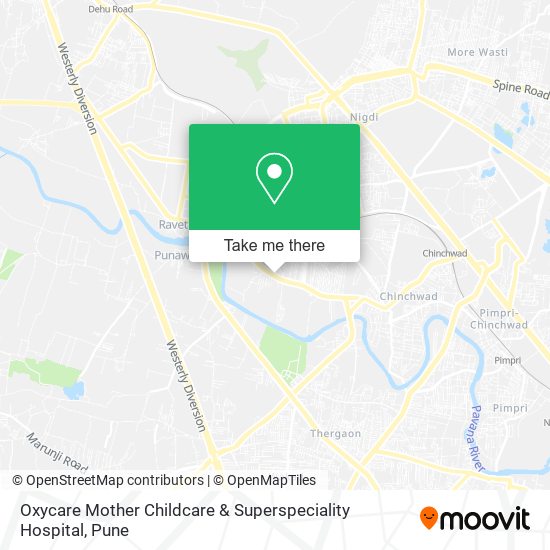 Oxycare Mother Childcare & Superspeciality Hospital map