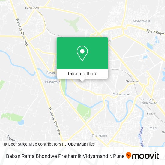 Baban Rama Bhondwe Prathamik Vidyamandir map