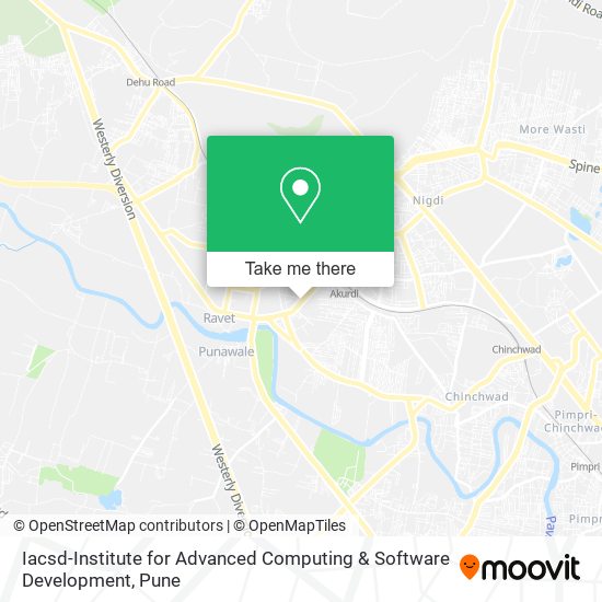 Iacsd-Institute for Advanced Computing & Software Development map