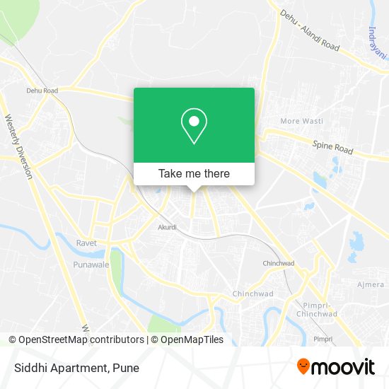 Siddhi Apartment map